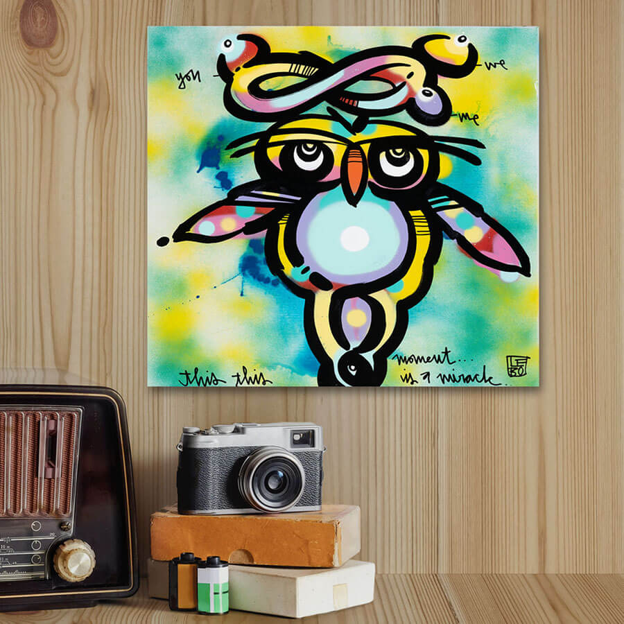 This Moment is a Miracle - Mineral Print
